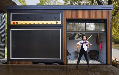 Arkansas Houzz Tour: A Violinist's Rocking Tiny House