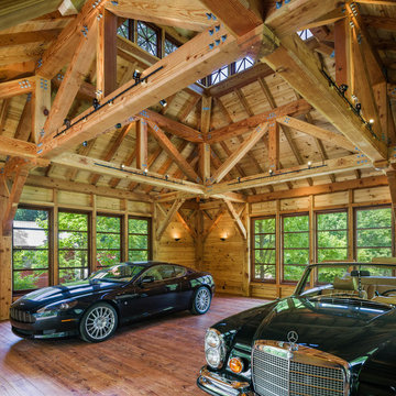 Arts & Crafts Inspired Garage