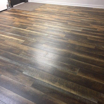 Back showroom flooring