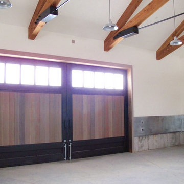 Barn Interior at Doors