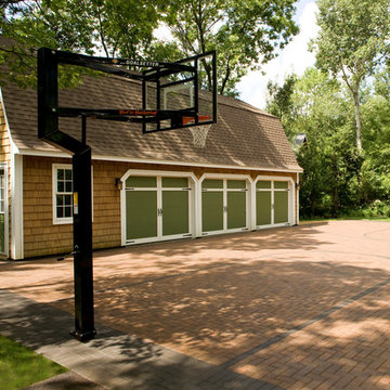 Basketball Court Using Pavers!