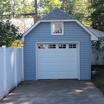 Before & After: 1920's Carriage Home Detached Garage