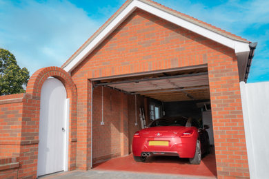 Medium sized traditional single garage in Essex.