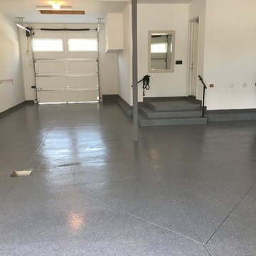 Burlington, lakeshore garage floor