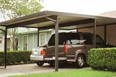 Garage - large two-car garage idea in Tampa