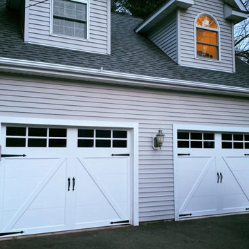 Carriage House Style Overlay Garage Doors