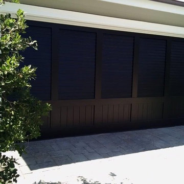 CDM Custom Wood Carriage Garage Door