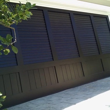 CDM Custom Wood Carriage Garage Door