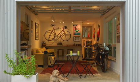 Houzz Tour: An Industrial-Style Home With a ‘Motorcycle Cafe’
