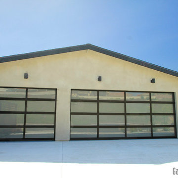 Clearly Made: Glass Garage Doors