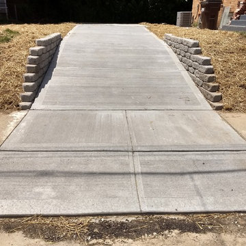 Concrete Driveway install