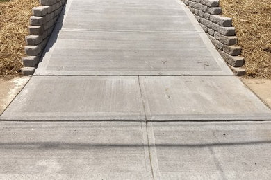 Concrete Driveway install