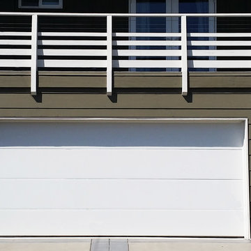 contemporary classic - garage door