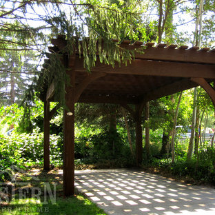 This is an example of a contemporary detached carport in Salt Lake City.