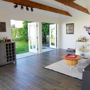 Contemporary, Stylish Garage Conversion