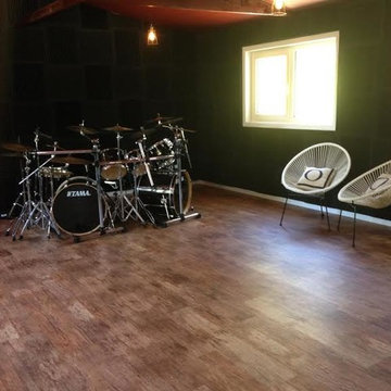 Converting a three car garage into a state of the art sound studio