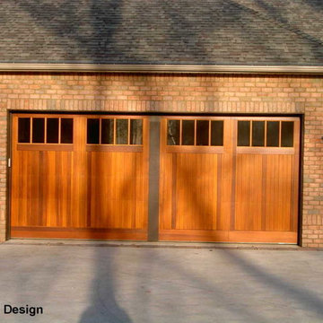 Cowart Door-  Designer Doors Patented Simulated Center Pos