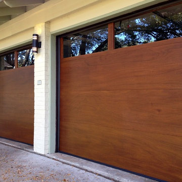 Cowart Door - Modern Wood Garage Doors