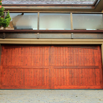 Craftsman Wood Garage Door