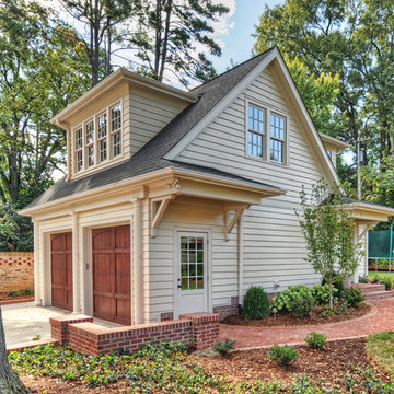 Custom Detached Garage with Apartment Addition