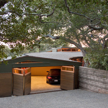 Custom Garage, half open