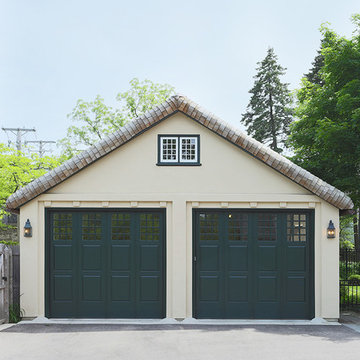 Custom Garage to Match Historical Home