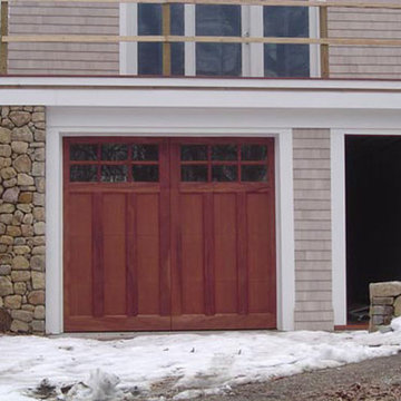 Custom Insulated Staingrade Wood Carriage House
