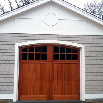 Custom Insulated Staingrade Wood Carriage House