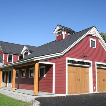 Custom Timber Frame Home in New Hampshire