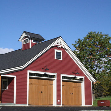 Custom Timber Frame Home in New Hampshire
