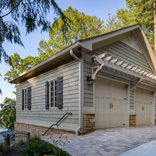 Custom Two Car Garage & Pool House