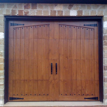 Custom Wood Clad Doors