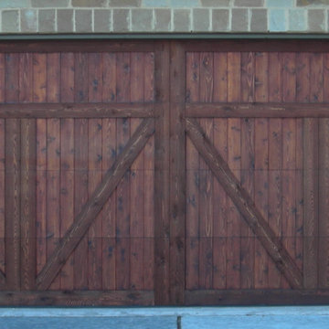 Custom Wood Clad Doors