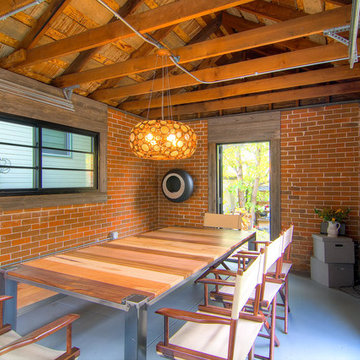 Denver Garage turned Dining Space