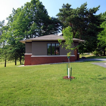 Detached Garage, Contemporary Family Residence, Big Rapids