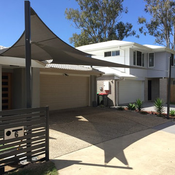 Driveway Shade Sail - Private Residence