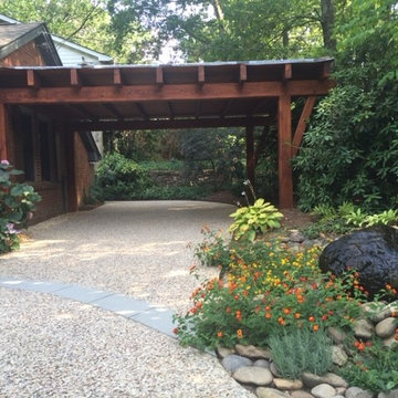 Dunwoody, Georgia Timber Frame Carport