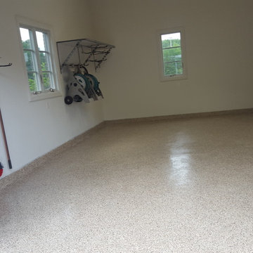 Epoxy flooring with Monkey Bar Shelving