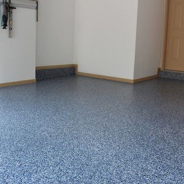 Epoxy garage floor project