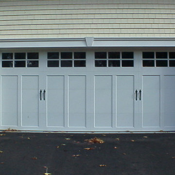 Finished garage door installations