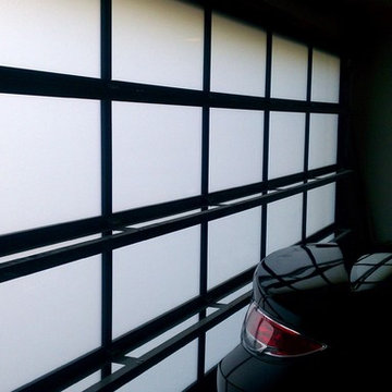 Frosted Full-View Garage Interior by Cowart Door