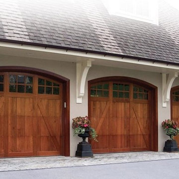 Full Wood Garage Door