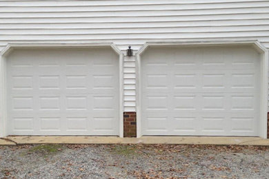 Example of an attached two-car garage design in Other