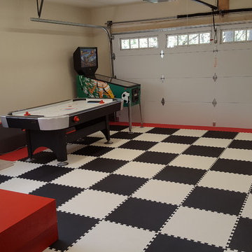 Game Room in Garage