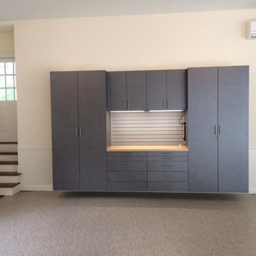 Garage Cabinet Storage Design and Installation