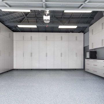Garage Cabinets and Epoxy Flooring