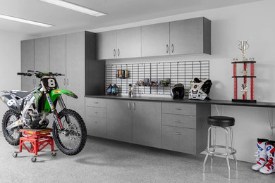 Garage - modern garage idea in Other