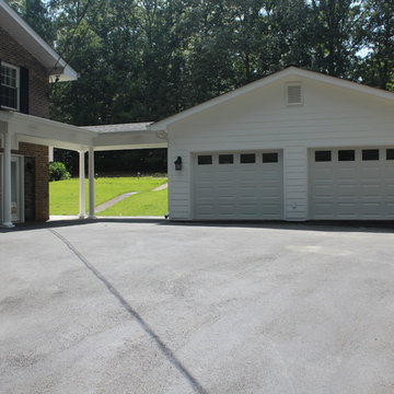 Garage Conversion and Detached Garage