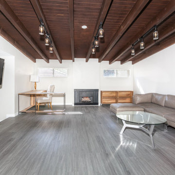 Garage Conversion Into Family Room