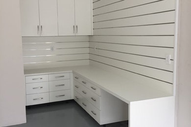 Garage custom cabinets